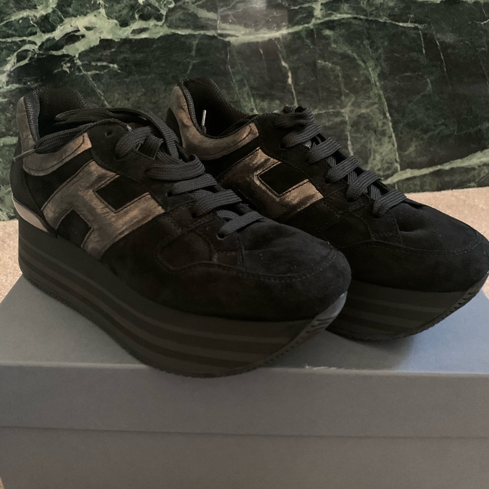 Hogan Maxi 222 Platform Sneakers